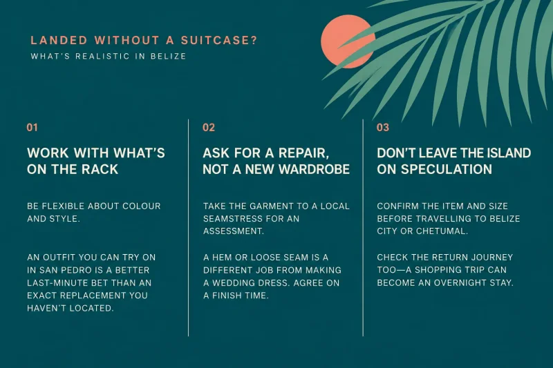 Landed Without a Suitcase? Your Guide to Wedding Clothes in Belize