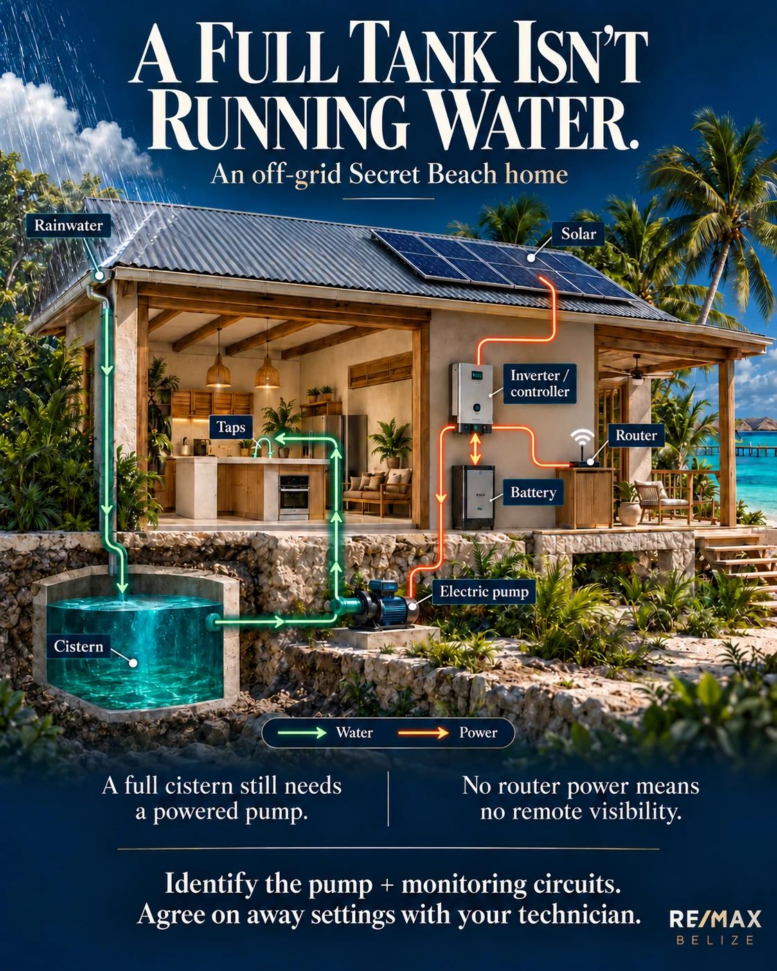 What Happens to Your Belize Home Between Visits?