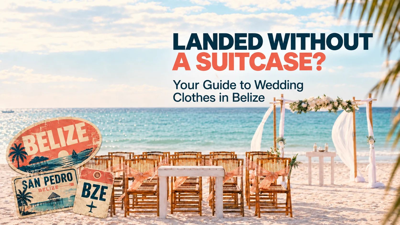 Landed Without a Suitcase? Your Guide to Wedding Clothes in Belize