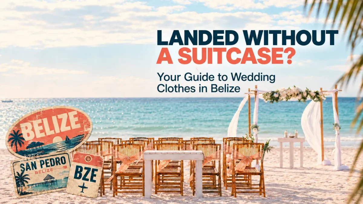 Landed Without a Suitcase? Your Guide to Wedding Clothes in Belize