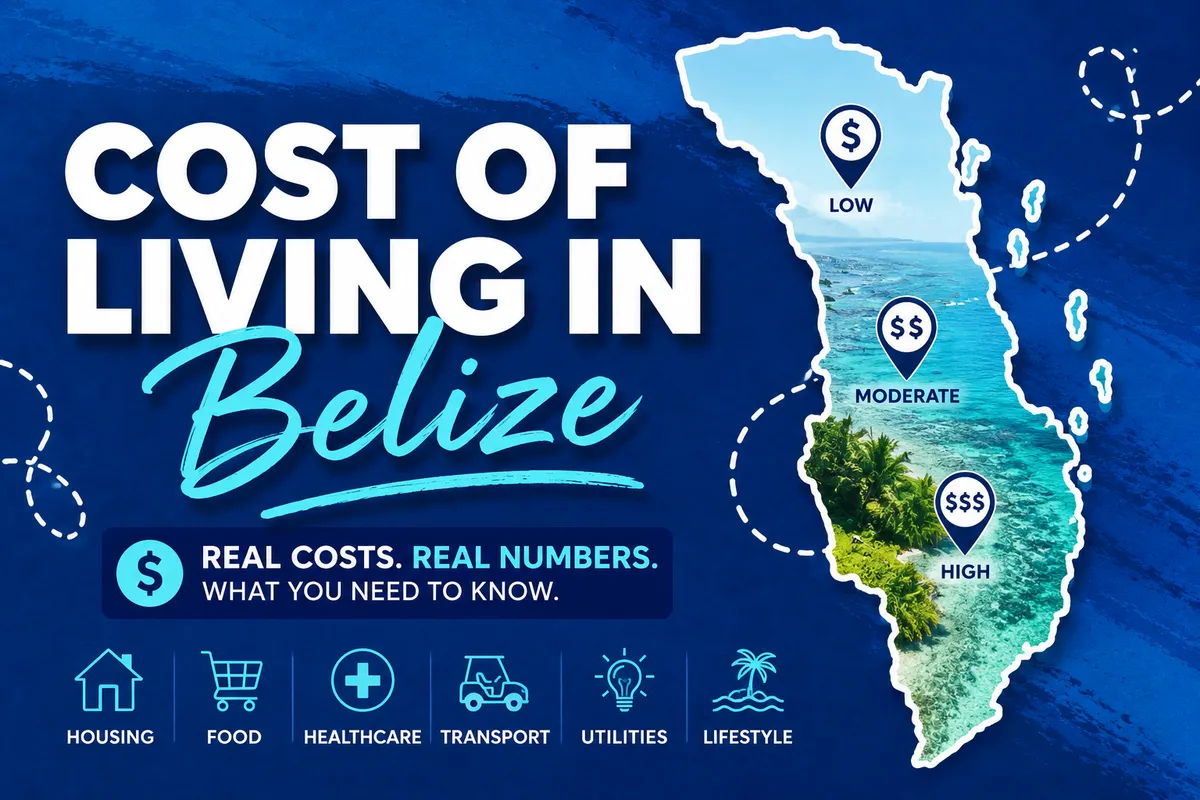 Cost of Living on Ambergris Caye (2026): Rent, Food, Golf Carts and Power