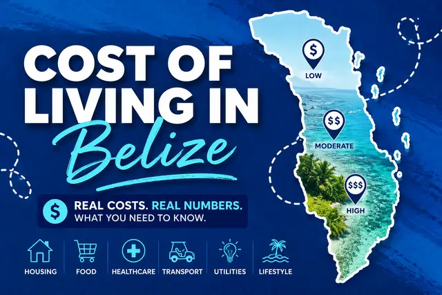 Cost of Living on Ambergris Caye (2026): Rent, Food, Golf Carts and Power