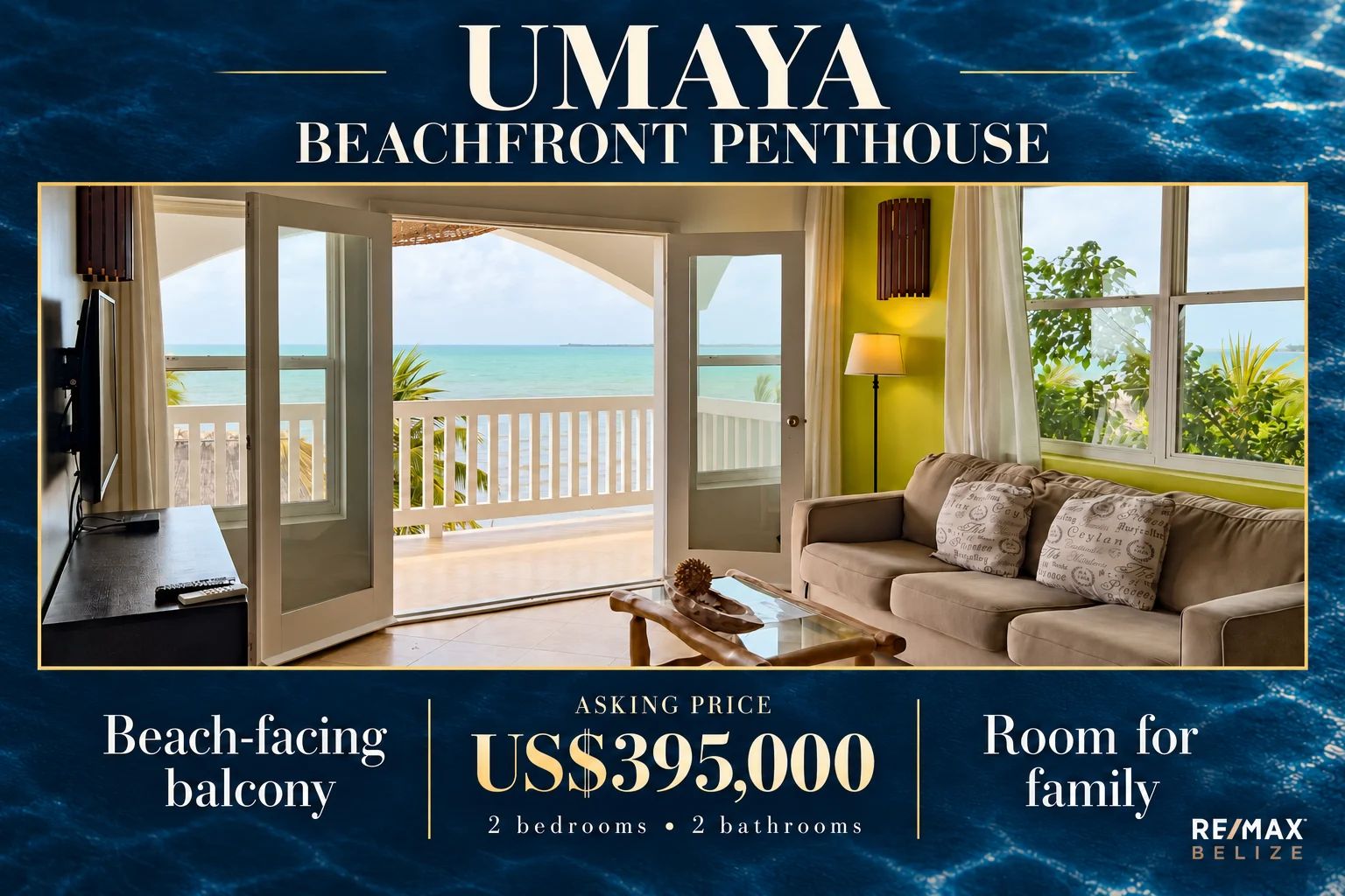 Your Belize Condo, Your Calendar