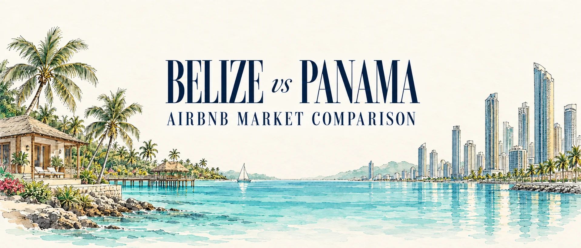 Belize vs Panama Airbnb: Why the Data Favours Belize’s Vacation-Rental Market