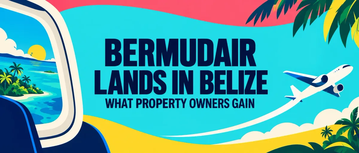 BermudAir Lands in Belize: What the New Flights Mean for Property Owners
