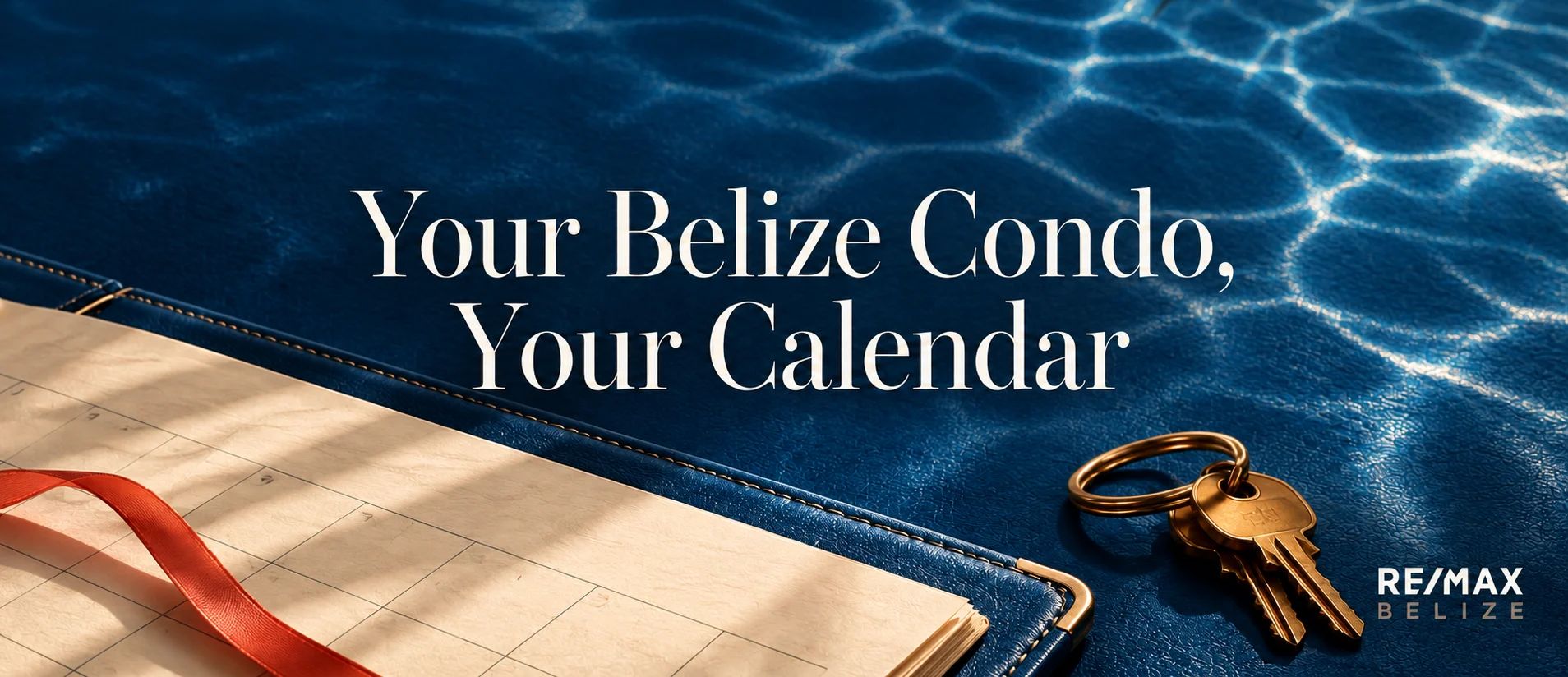 Your Belize Condo, Your Calendar