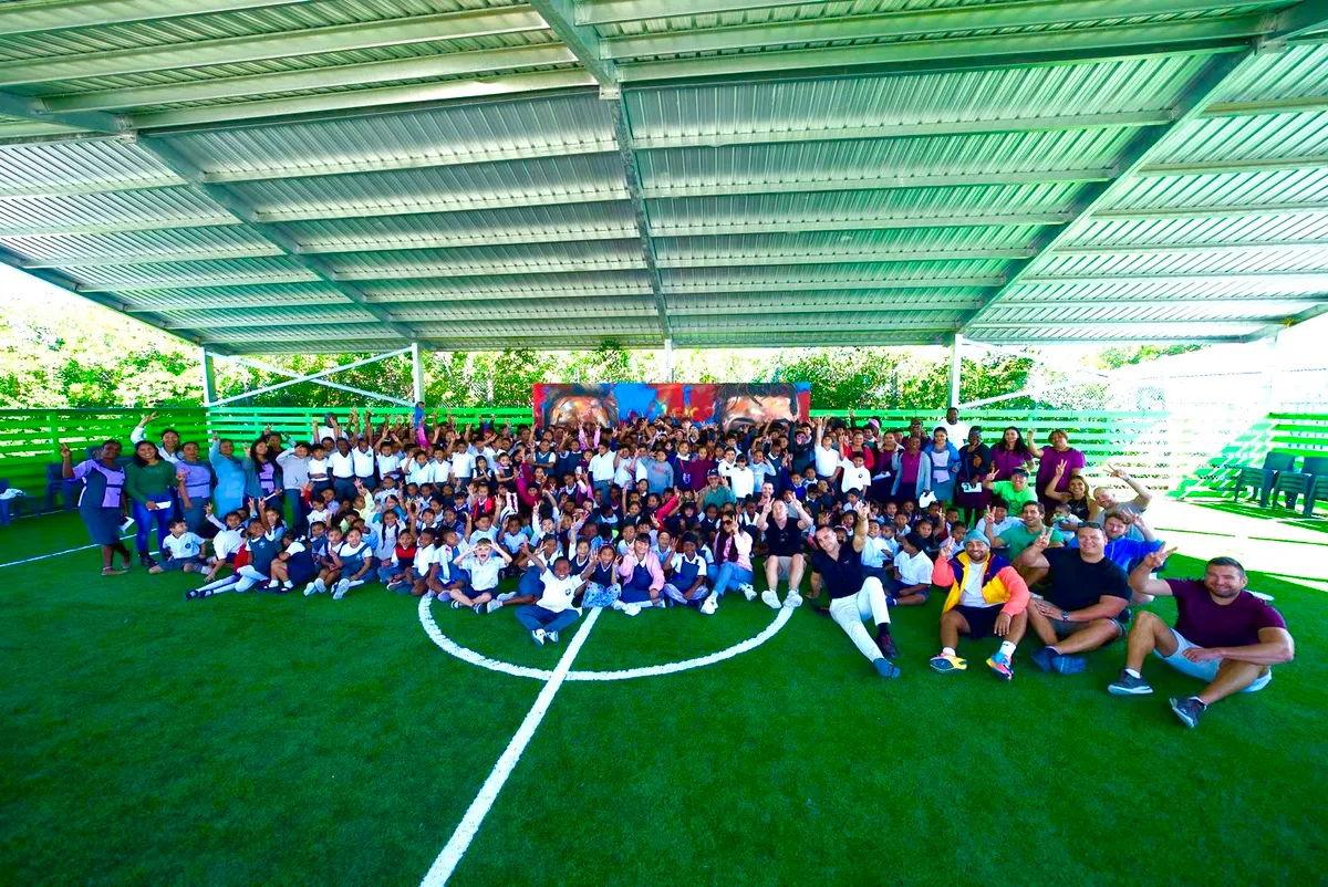 Rebuilding a Soccer Field for 450 Kids at Holy Cross School in San Pedro, Belize