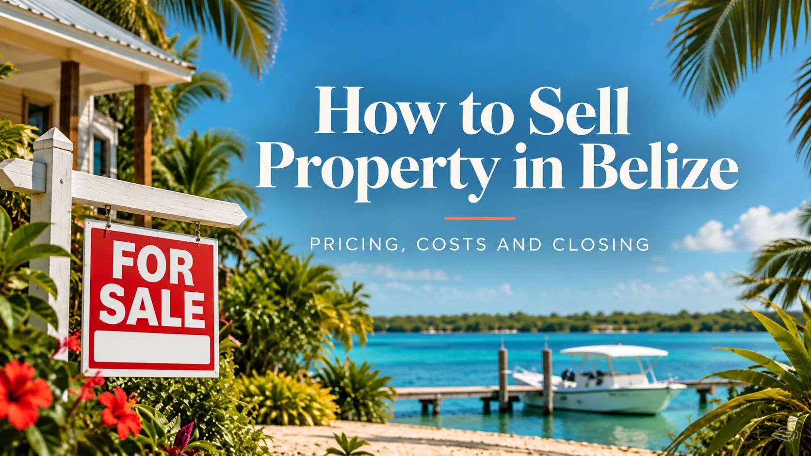 How to Sell Property in Belize: Pricing, Costs and Closing