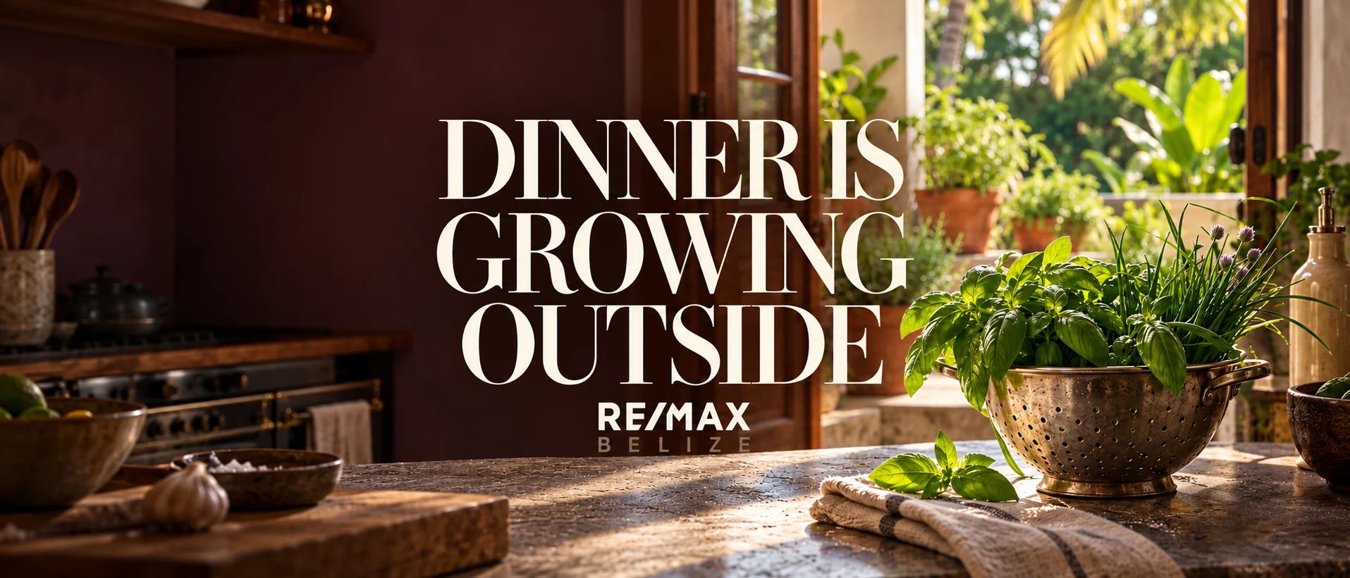 Dinner Is Growing Outside: Edible Gardening in Belize
