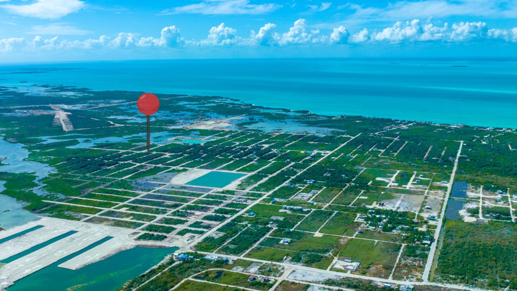 Lot 1253 – Prime Corner Property in West Caye Near Secret Beach | $80,000 USD - Image 2
