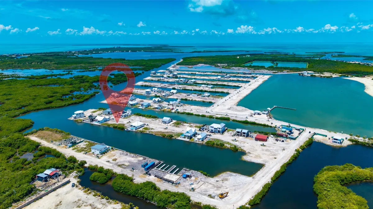 Lot 275 – Wide Canal-Front Property in Mahogany Bay Village Phase 2 | $209,000 USD